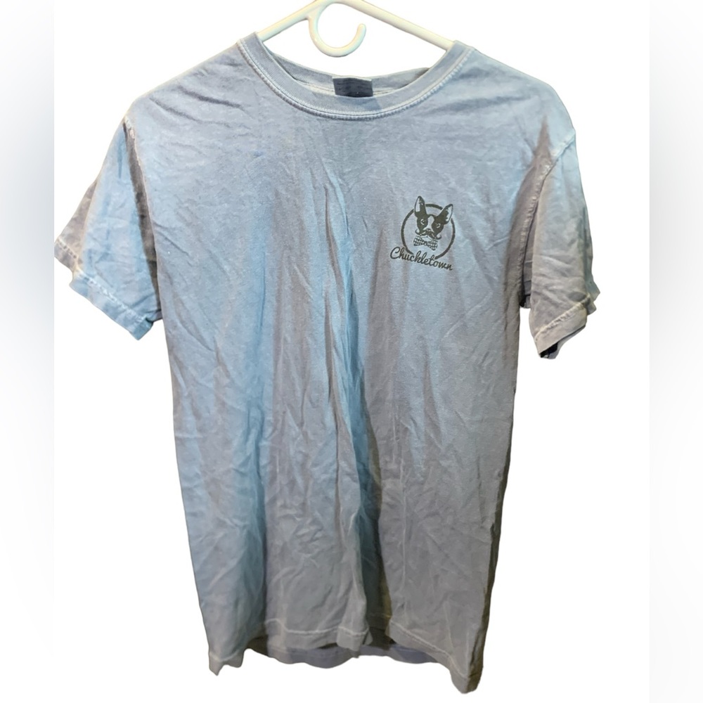 Men’s Blue/gray graphic tee